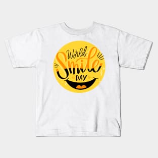 smile day Kids T-Shirt